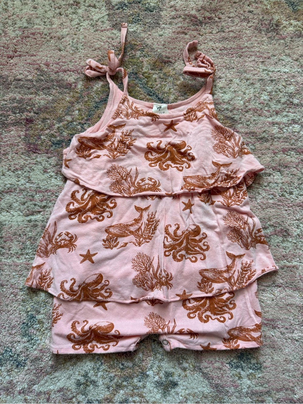 Kate Quinn ruffled nautical shortie